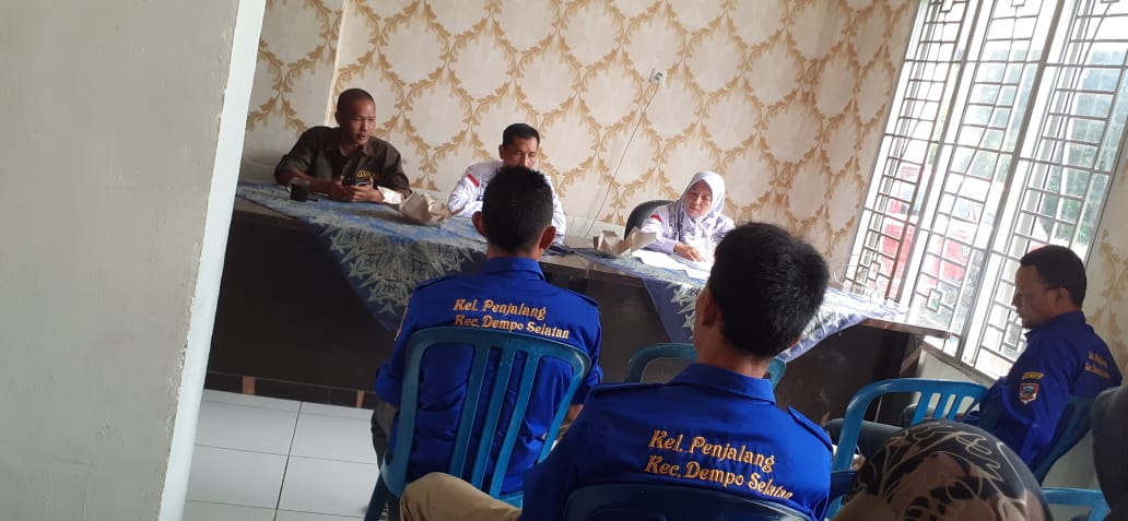 Sosialisasi Ketahanan Pangan Kelurahan Penjalang Kecamatan Dempo Selatan